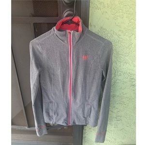 Womens Abercrombie Gray/Coral Jacket! Size S